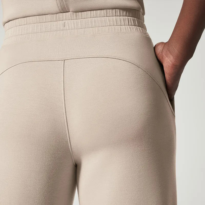 Damen Jumpsuit Luftig Bequem Mit Gürtel Aus Atmungsaktivem Polyester-5