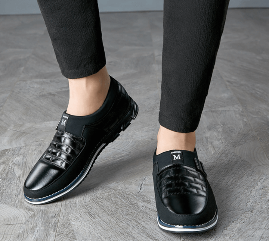 Atmungsaktive Lederschuhe Für Männer