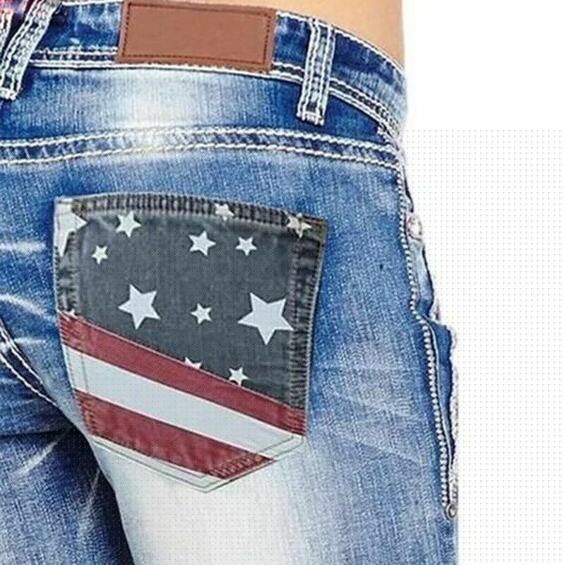 Bootcut-Jeans Aus Denim