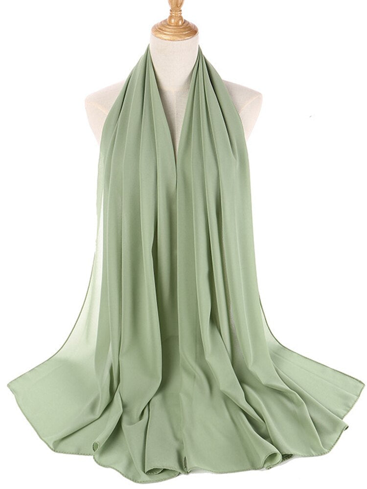 Chiffon Hijab Stirnband