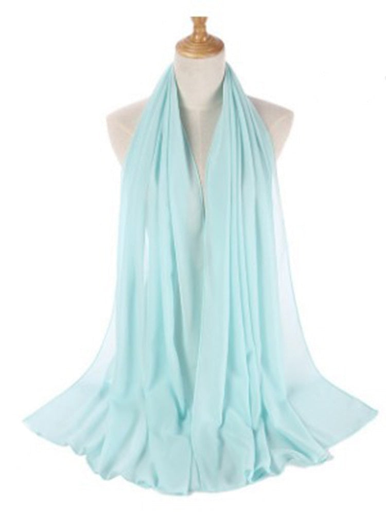 Chiffon Hijab Stirnband