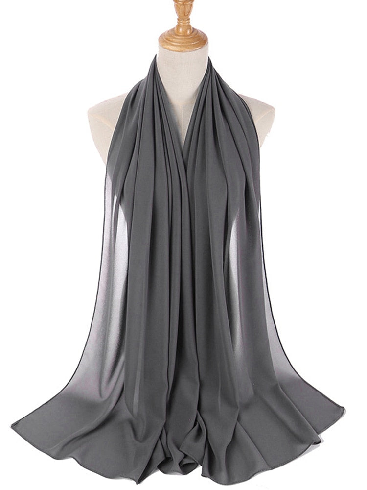 Chiffon Hijab Stirnband