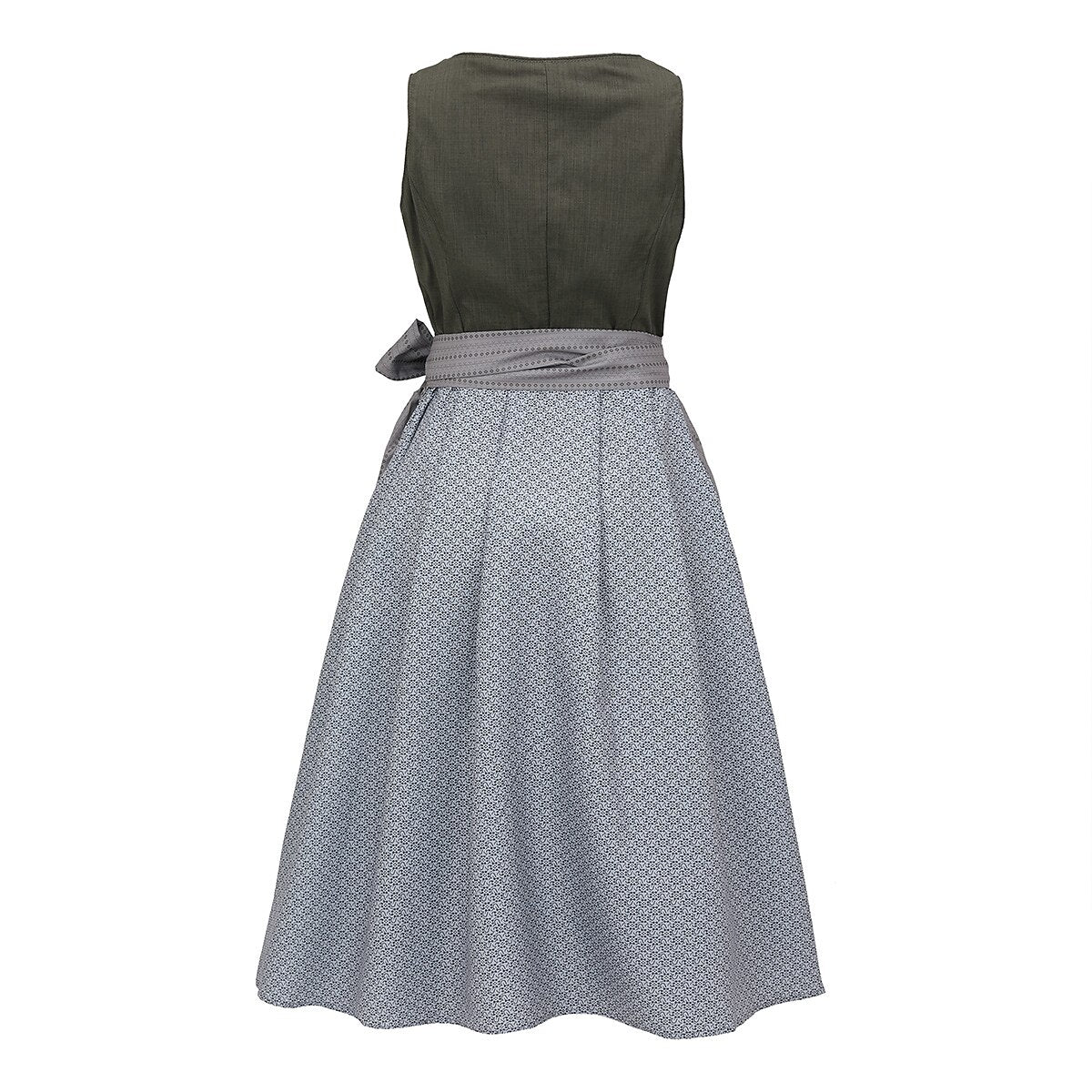 Damen Dirndlkleid Lang Mit Schürze Traditionelles Design Für Oktoberfest 2
