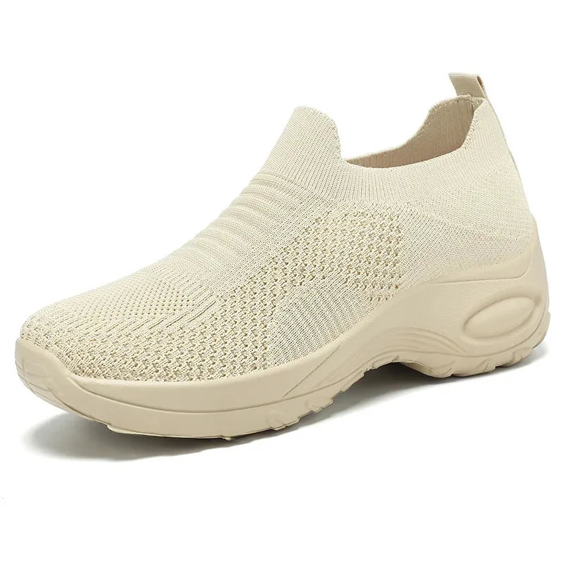 Damen Freizeitschuhe Atmungsaktive Mesh-Design 6