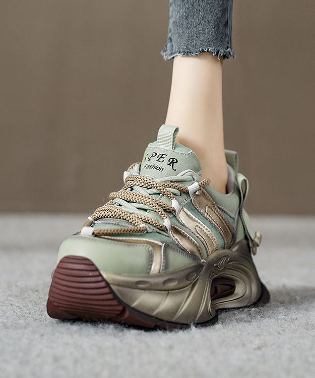 Damen Plateau Schuhe mit Kreuzriemen für Vielseitige Outfits 1