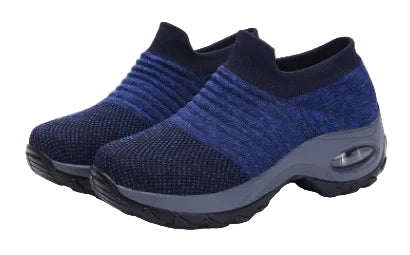 Damen Sneakers Erhöhter Absatz Atmungsaktives Obermaterial für Freizeit und Outdoor 11