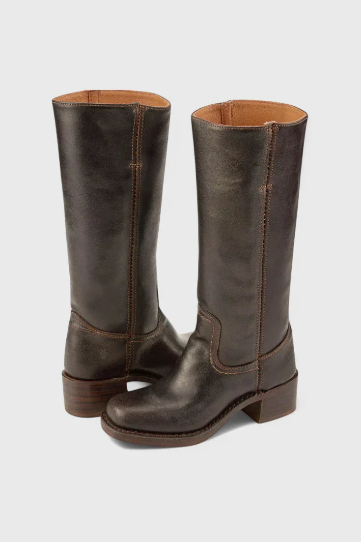 Damen Stiefeletten Klassischer Stil 10
