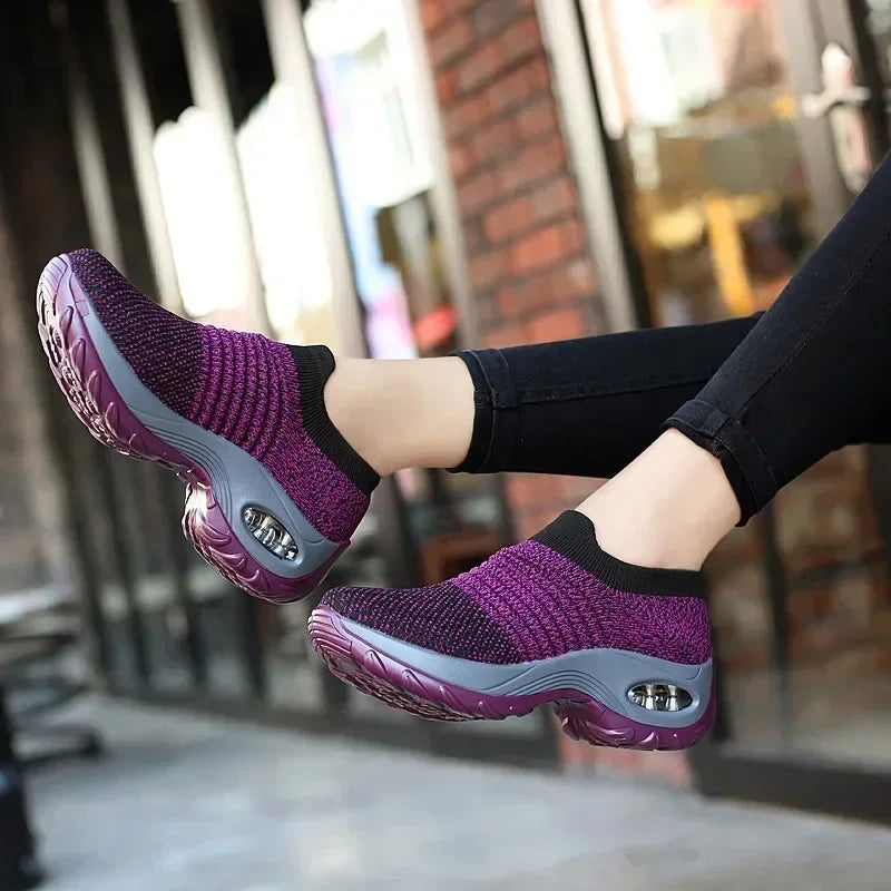 Damen Turnschuhe Atmungsaktiv Modernes Design für Alltag und Freizeit 5