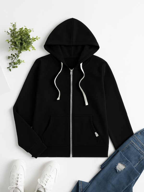 Damen Zip-Up Hoodie für entspannte Tage 2