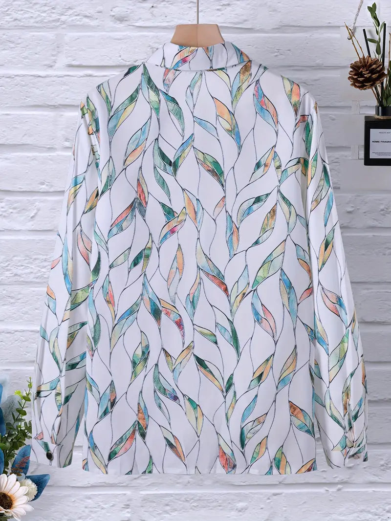 Damenbluse Einzigartiges Design Bequem Atmungsaktives Gewebe 3