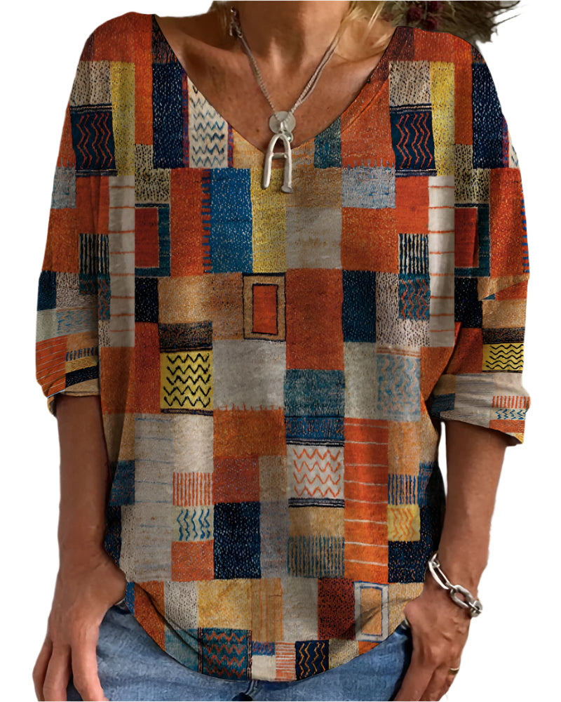 Damenoberteil Leicht Atmungsaktives Gewebe Sommerlich Locker Sitzend 0