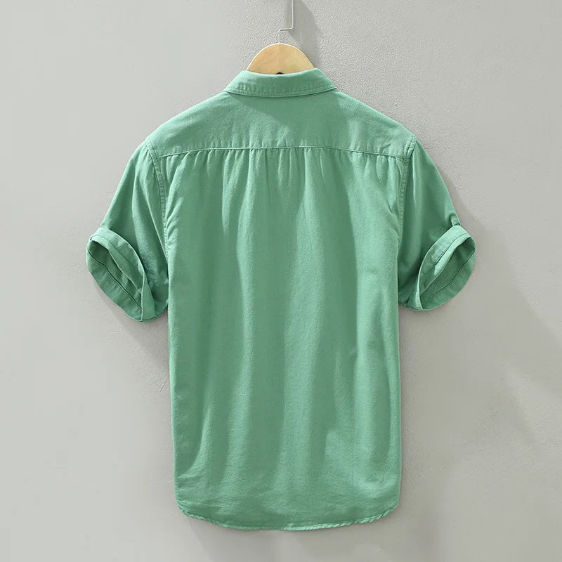 Herren T-Shirt Lässiger Stil 100% Baumwolle mit Gesticktem Cartoon-Design 4