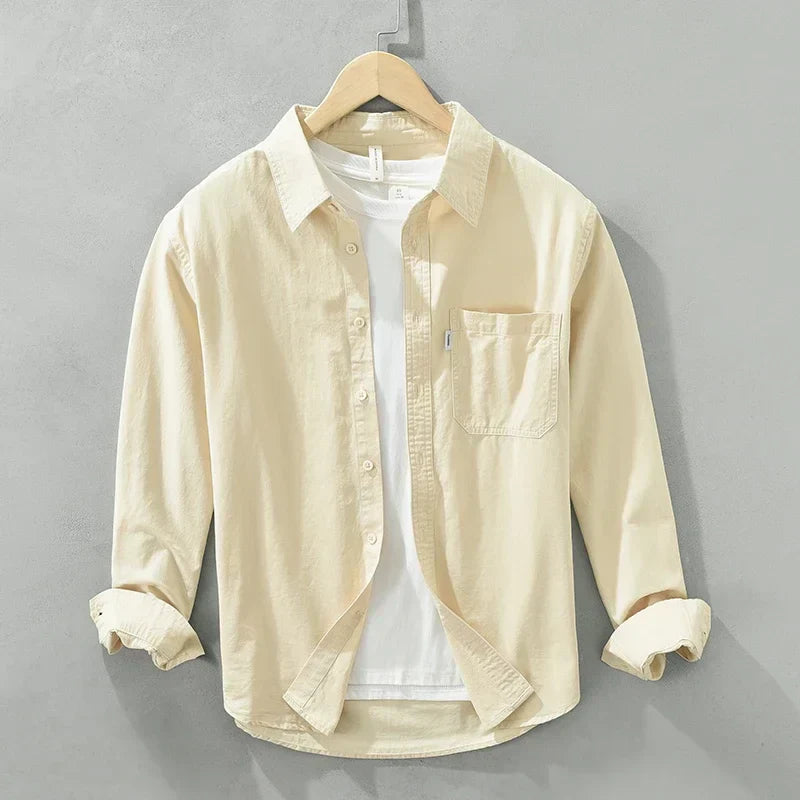 Variant image for Herren Hemden Langarm Baumwolle Stilvoll Komfortabel-6