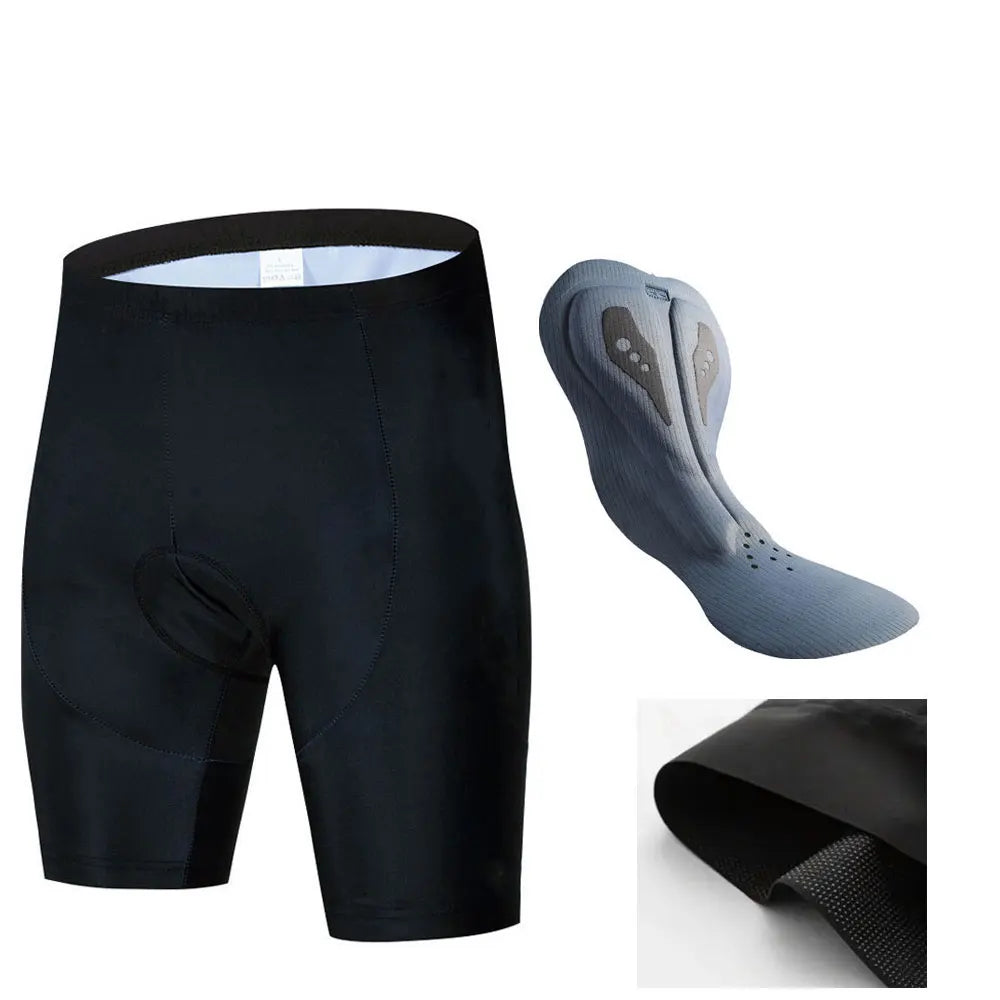 Herren Fahrradhose mit Polsterung für den Sommer – Atmungsaktive MTB Shorts 2