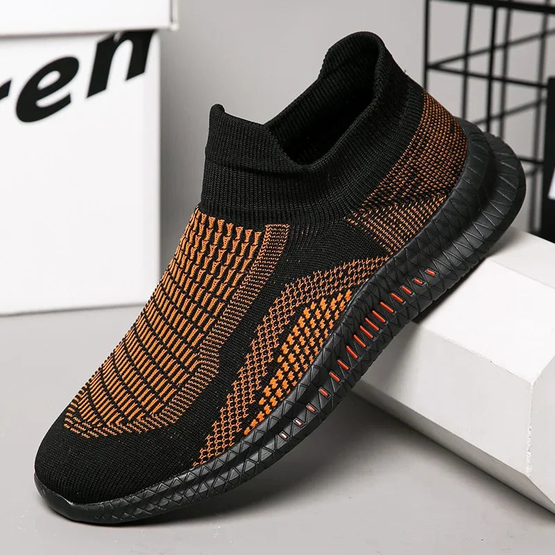 Herren Freizeitschuhe Atmungsaktiv Flexibel Mesh Slip-On 0