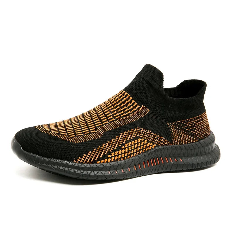Herren Freizeitschuhe Atmungsaktiv Flexibel Mesh Slip-On 6