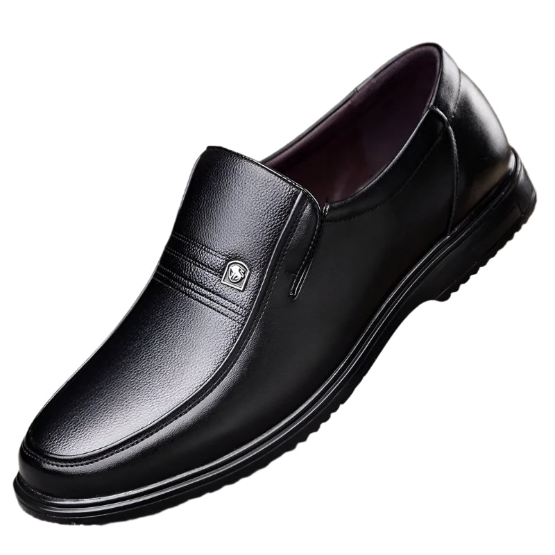 Herren Loafers Elegante Leder Schuhe 3