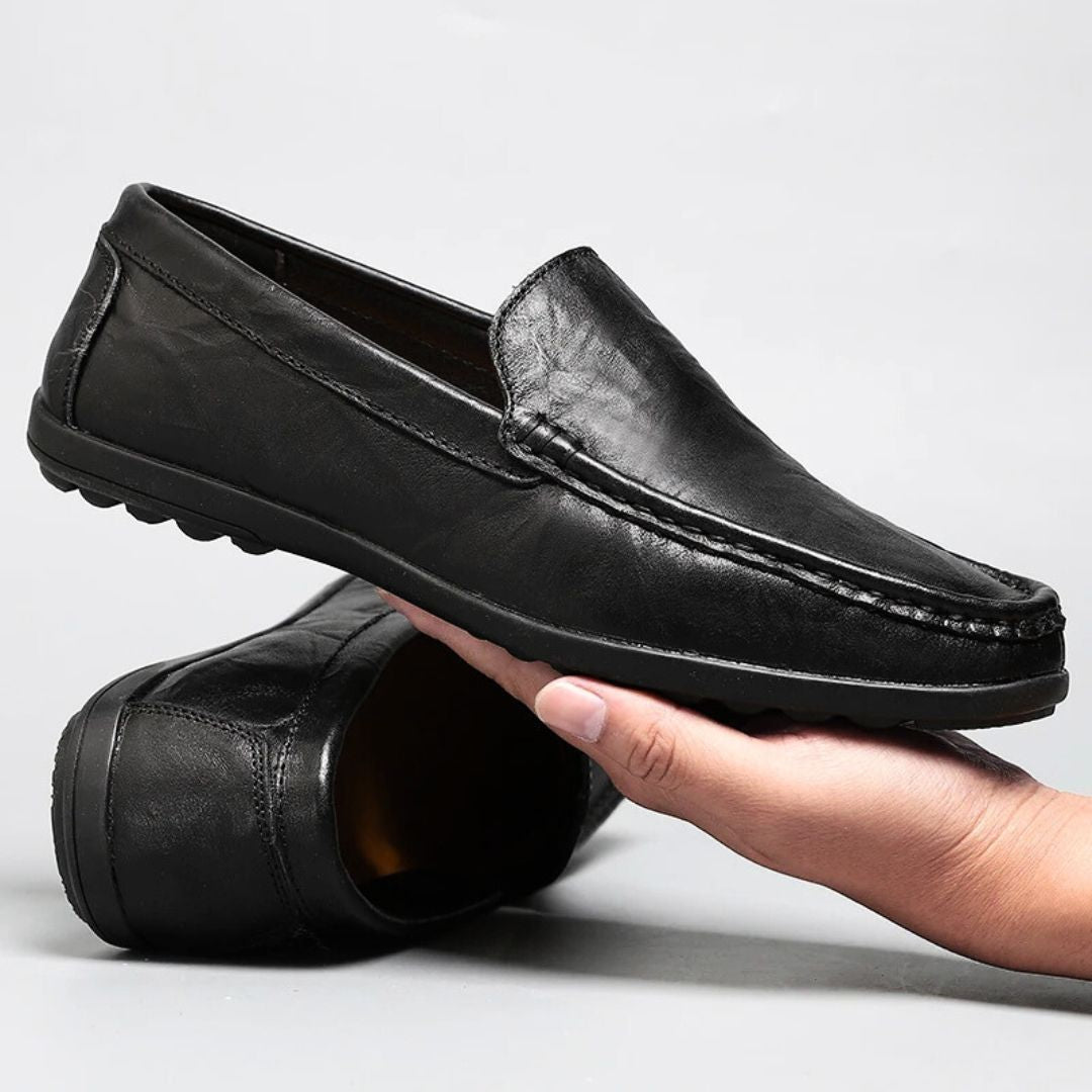 Herren Loafers Eleganter Stil Leder 1