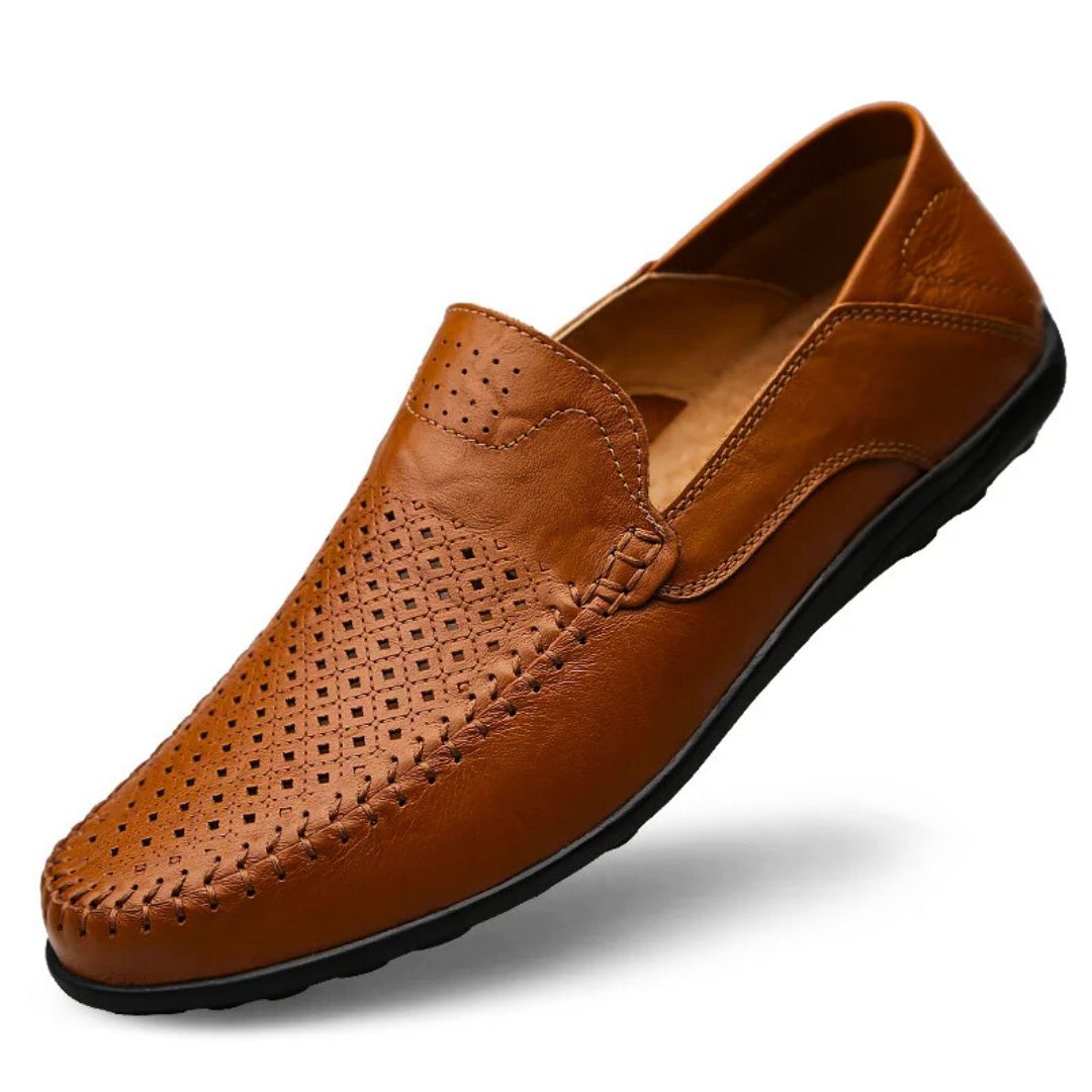 Herren Loafers aus Leder mit Luftzirkulation 2