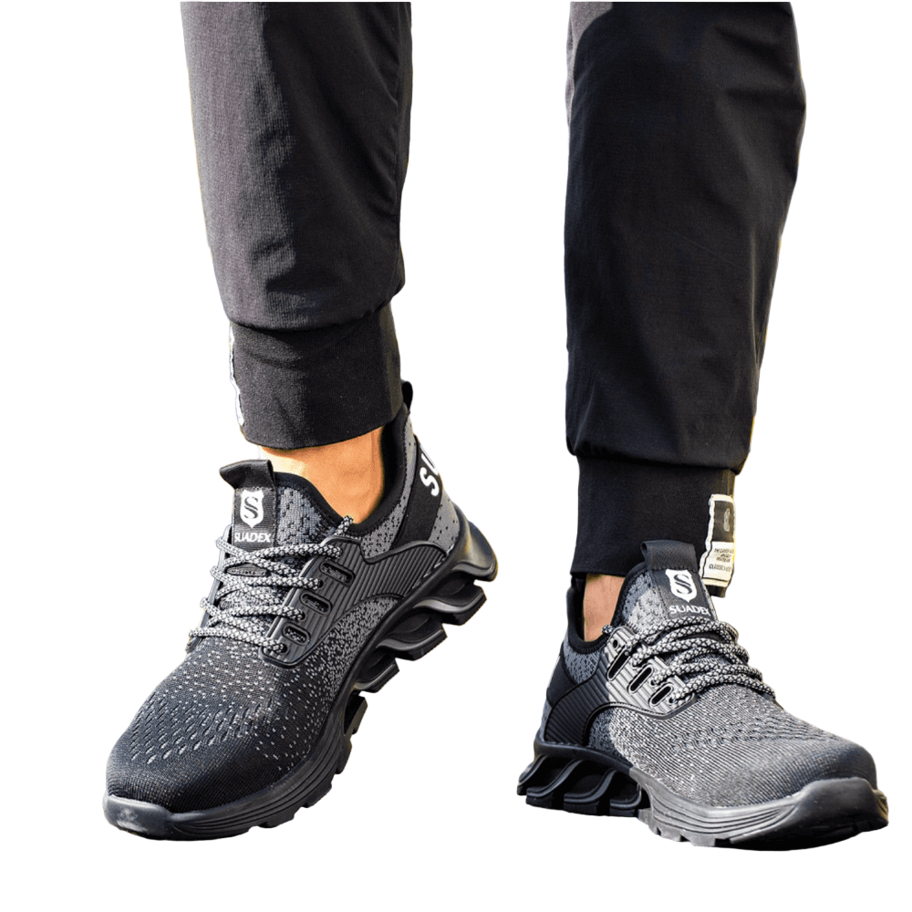 Herren Sicherheitsschuhe mit Kevlar-Sohle und Stahlkappe 5