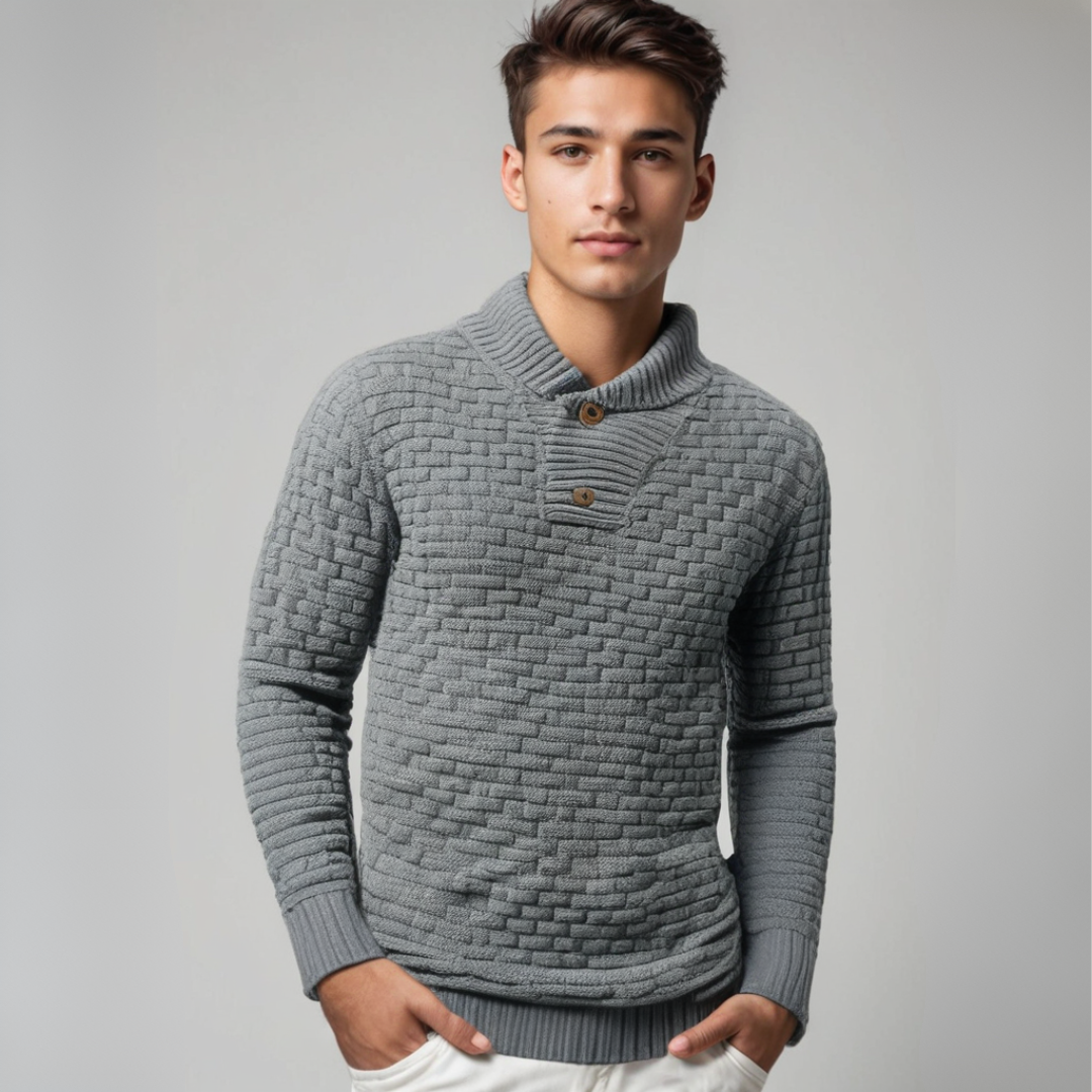 Herren Strickpullover Eleganter Stil Hochwertiges Material 1