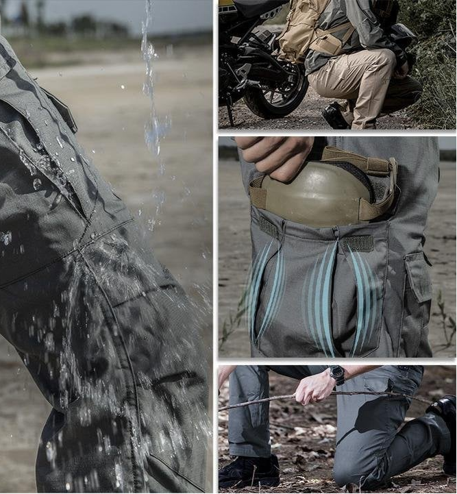 Herren Taktische Wasserfeste Combat-Hose für alle Terrains 8