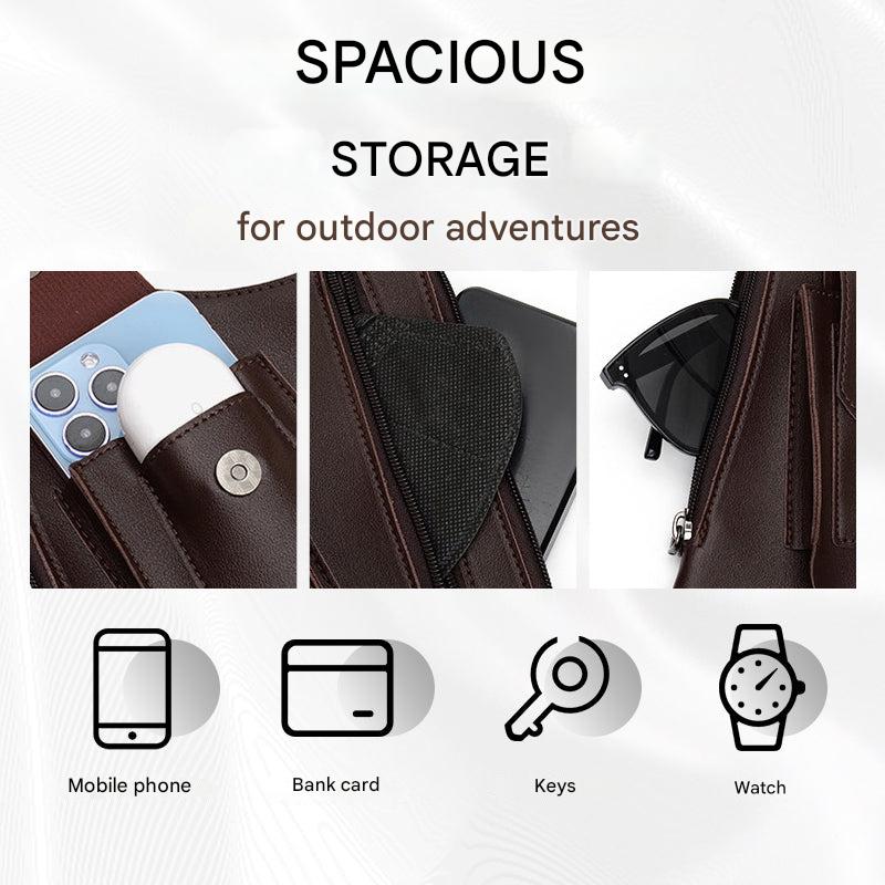 Herren Umhängetasche mit Diebstahlschutz 5