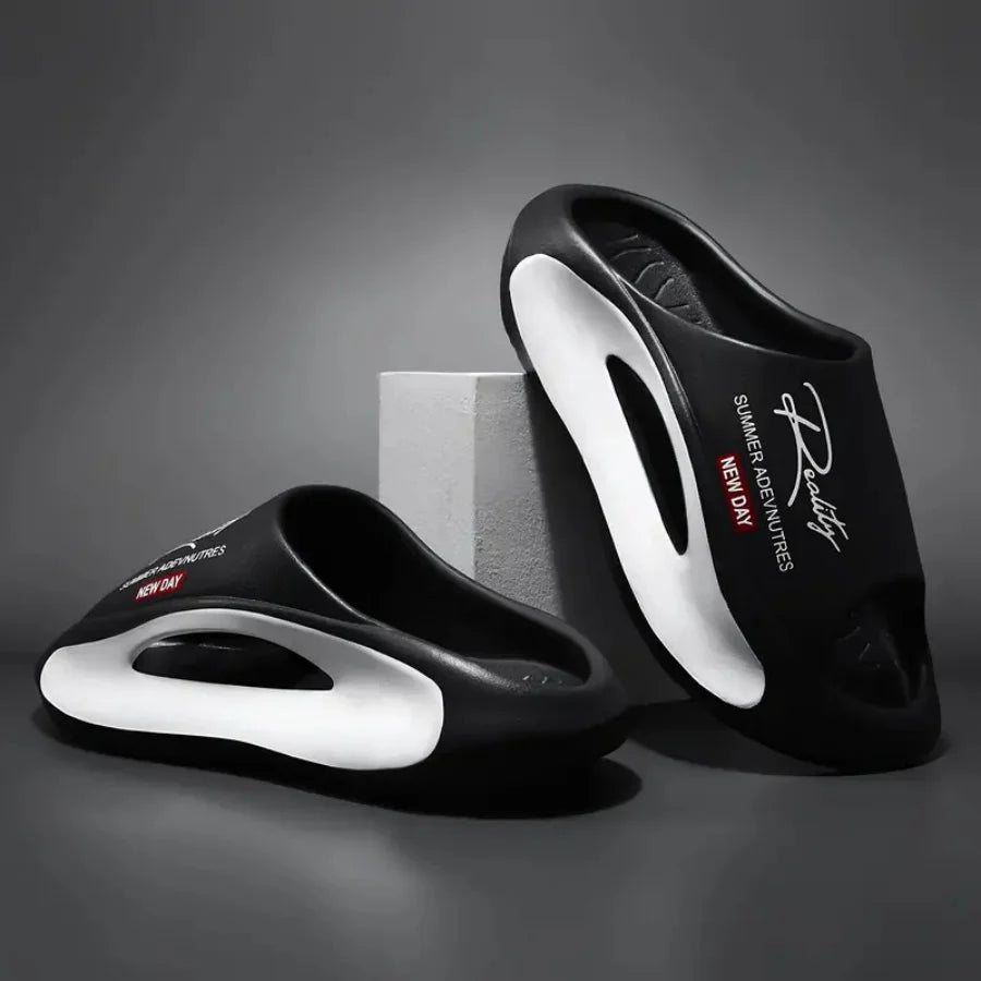 Herren und Damen Hausschuhe Rutschfeste Paar Hausschuhe EVA in zwei Farben 2