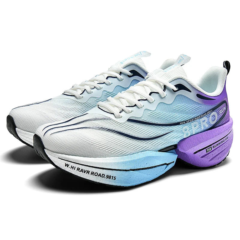 Herren und Damen Marathon Laufschuhe Atmungsaktives Air Mesh mit Carbonplatte 4