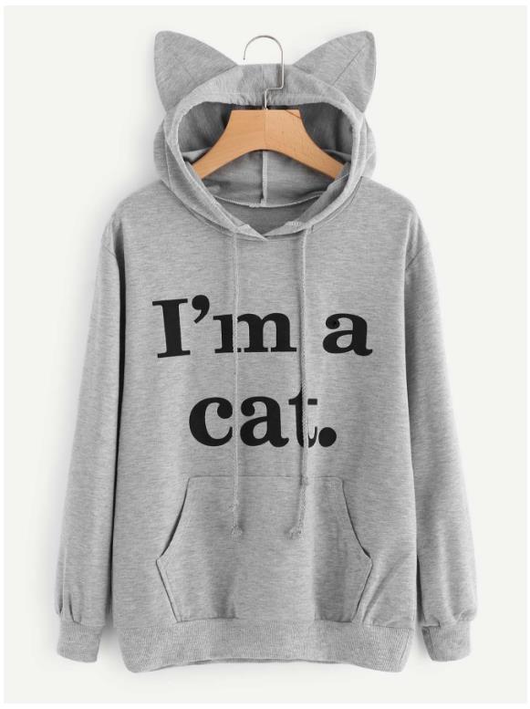 Katze Hoodie