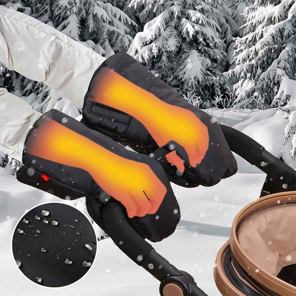 Kinderwagenhandschuhe für den Winter – warm und winddicht 3