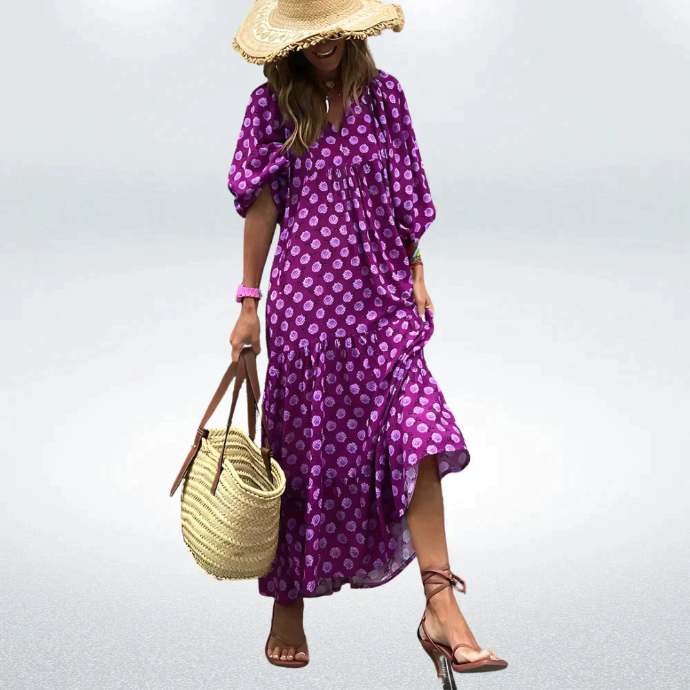 Variant image for Damen Freizeitkleid Modernes Design Baumwollmix Bequem-33