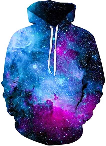 Realistische 3D-Gedruckte Stylische Hoodies