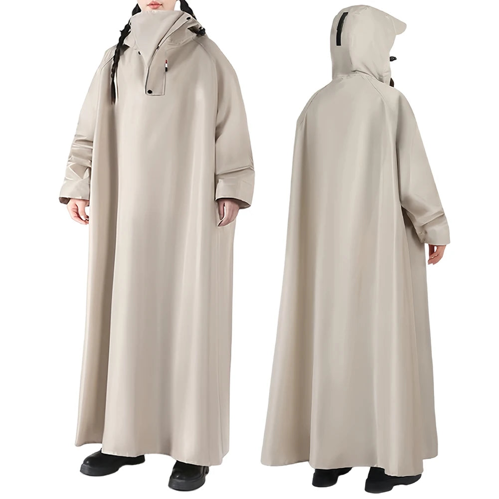 Regenmantel für Erwachsene, Übergröße, wasserdicht, für Motorrad und Elektrofahrzeuge 7