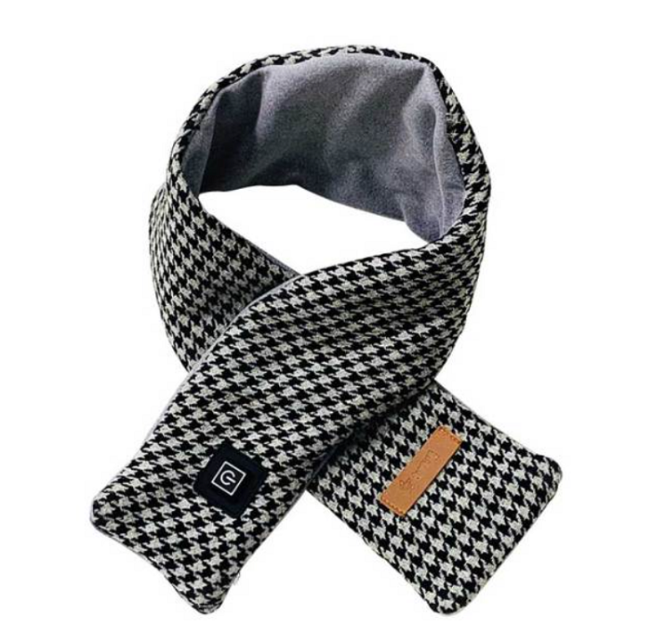 Unisex Heizender Winterschal mit Taschen 2