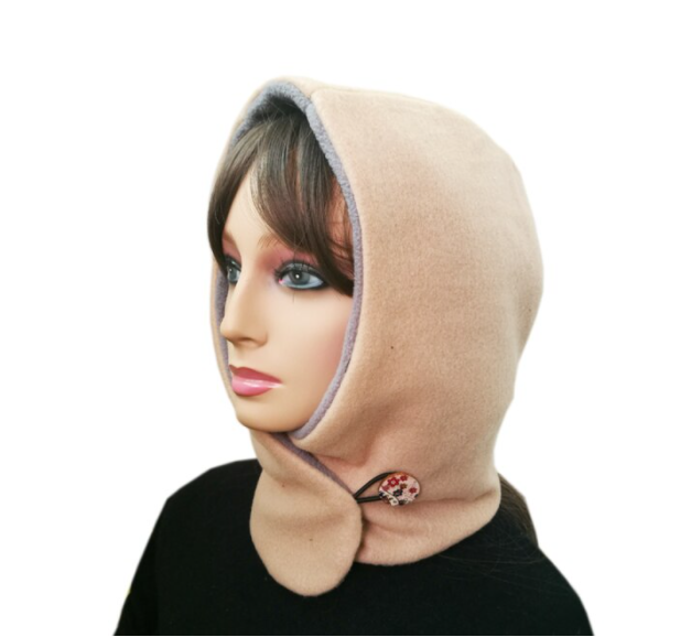 Unisex Kapuzenschal für kalte Wintertage 4