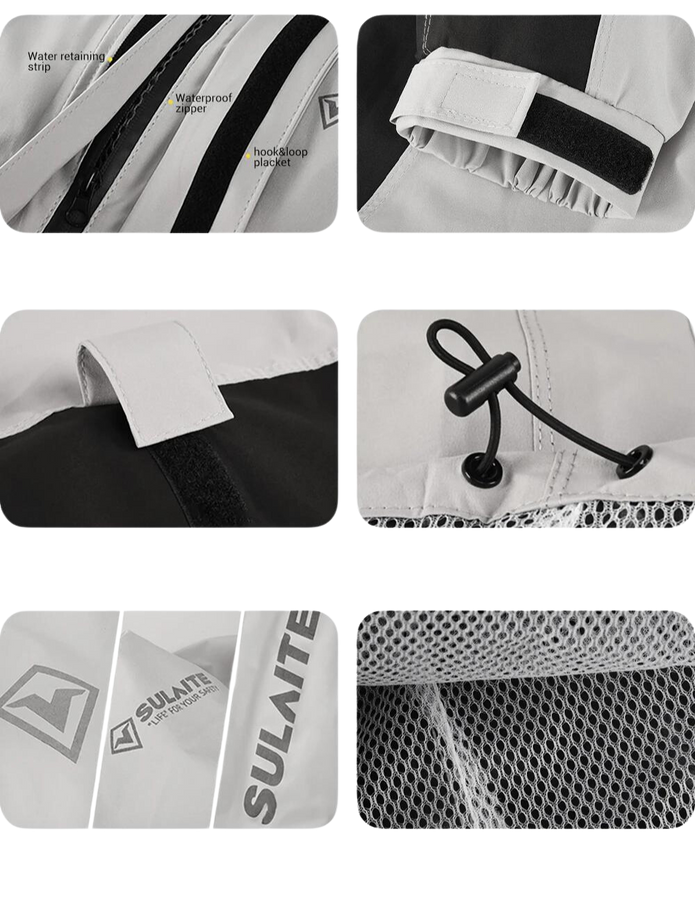 Unisex Regenjacke Wasserdicht Für Outdoor-Aktivitäten 1