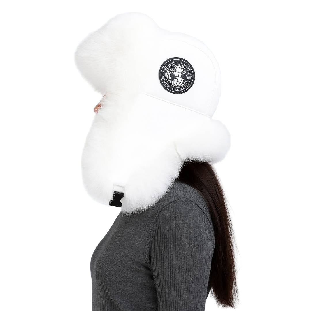 Unisex Wintermütze mit Ohrenklappen im Trapper-Stil 0