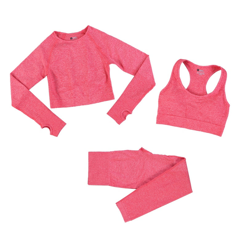Yoga-Set Fitness-Sportbekleidung