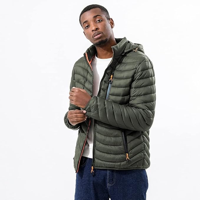 Leichte Steppjacke aus Baumwolle für Männer