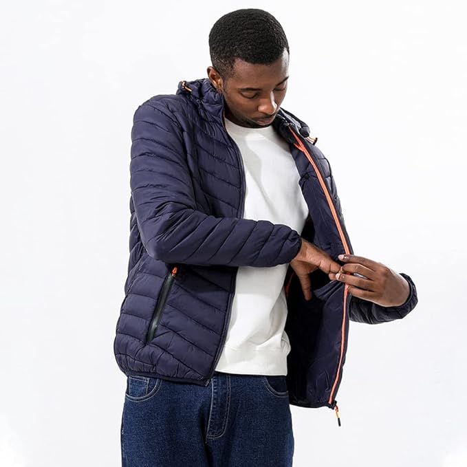 Leichte Steppjacke aus Baumwolle für Männer