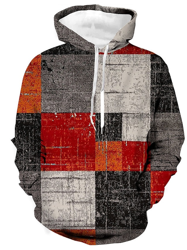 Variant image for Herren Hoodie Kapuzenpullover Baumwolle Winter Stil Bequeme Passform-49