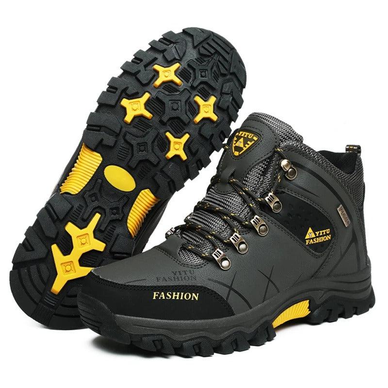 Wasserdichte Leder Herren Turnschuhe