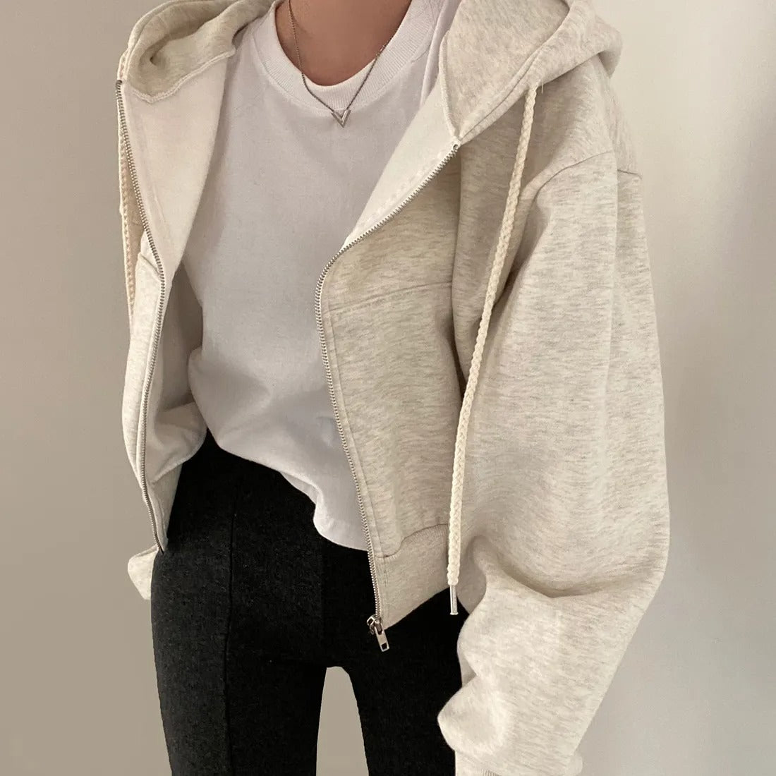 Lässiger Kapuzenpullover für Frauen