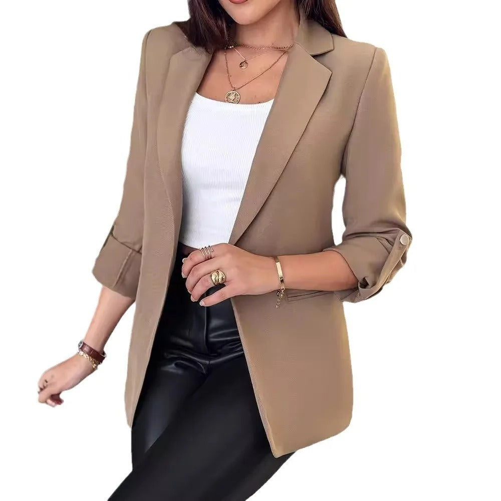 Damen Slim Cardigan Blazer