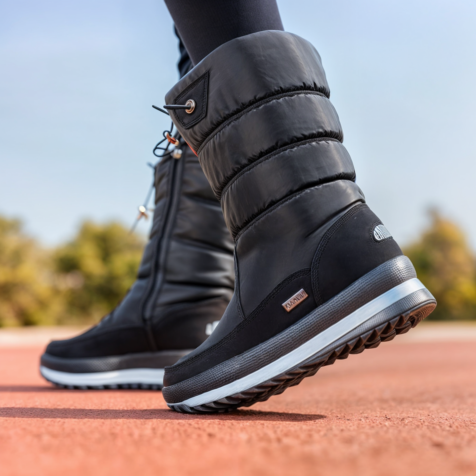 Winterstiefel aus dickem Plüsch für Frauen