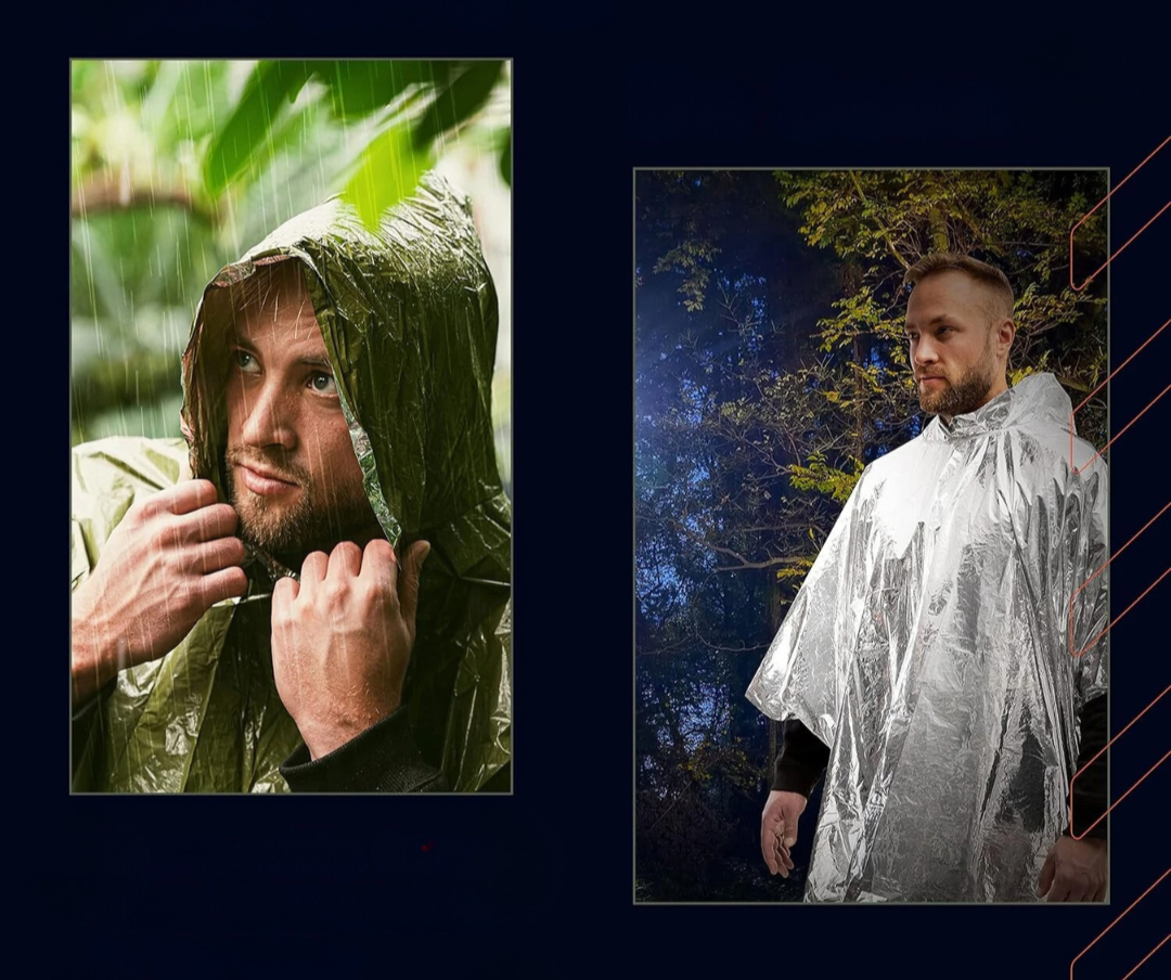 3-in-1 Poncho Regenmantel