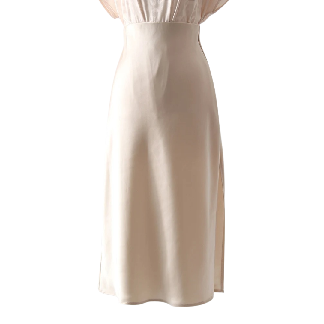 A-Linie Büro-Seitenrock für Damen