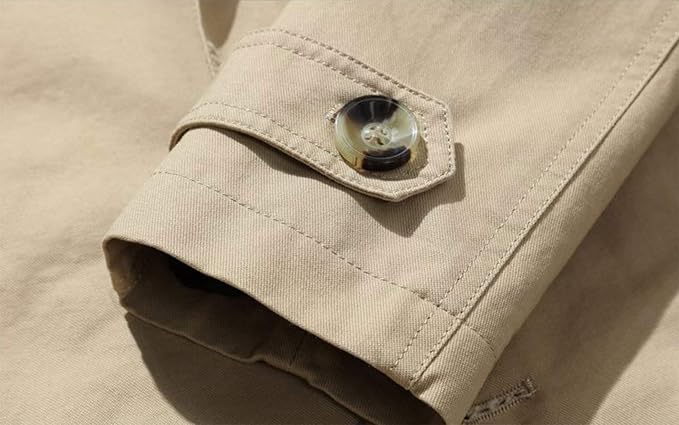 Windjacke für Herren Trenchcoat