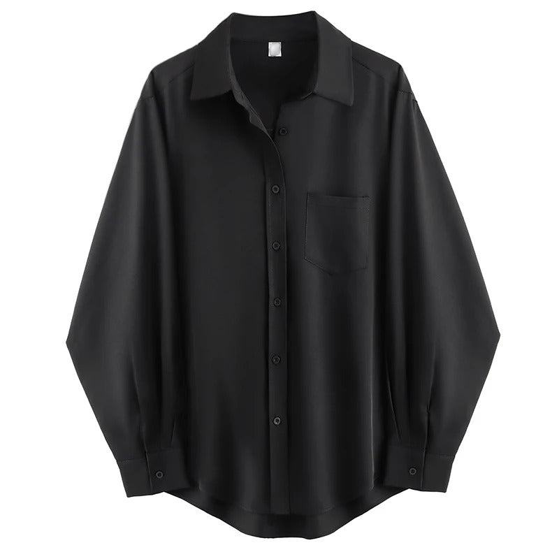 Übergroßes Damen-Langarmshirt